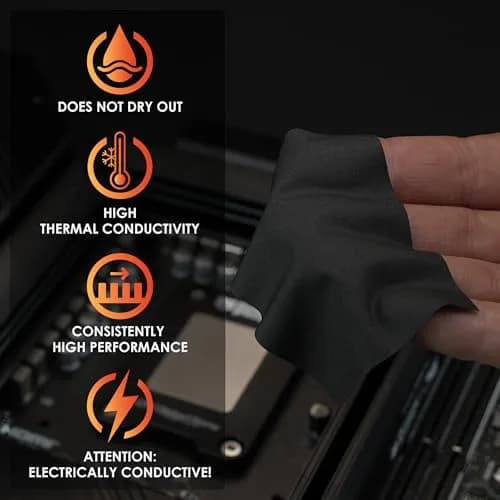 Thermal Grizzly Carbonaut 31x25x0,2mm | High Thermal Conductivity for RTX 2080 thumbnail 3