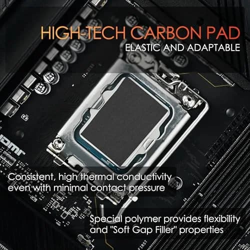 Thermal Grizzly Carbonaut 31x25x0,2mm | High Thermal Conductivity for RTX 2080 thumbnail 4