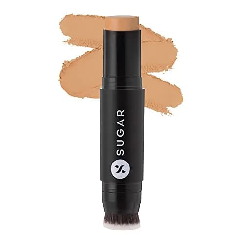 SUGAR Ace Of Face Foundation Stick - 52 Corretto (Tan, Yellow Undertone) 12gm | Full Coverage Matte Finish thumbnail 1