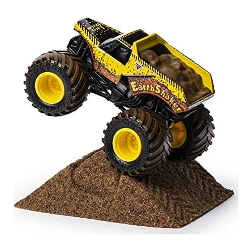Monster Jam Earth Shaker Monster Dirt Starter Set | 8oz of Synthetic Dirt & Die-Cast Truck for Kids thumbnail 4