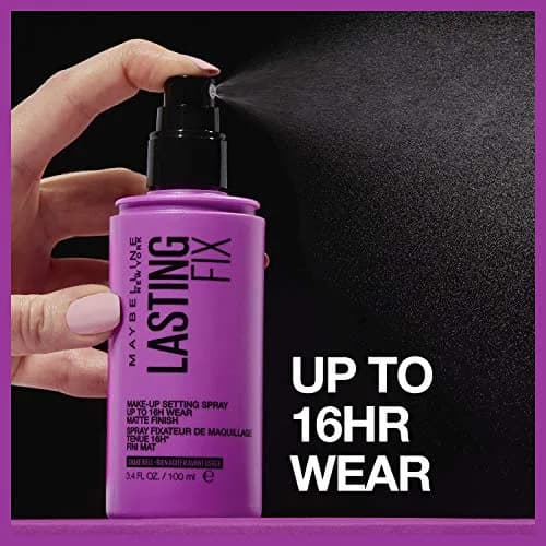 MAYBELLINE New York Lasting Fix Setting Spray Matte Finish 100ml (3.4 Fl Oz) | Locks Makeup Up To 16 Hours thumbnail 3