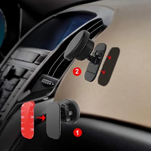 APPS2Car Grey 3M VHB Adhesive Pads 4.8cm x 2.8cm | Strong Double-Sided Tape for Car Mounts thumbnail 4