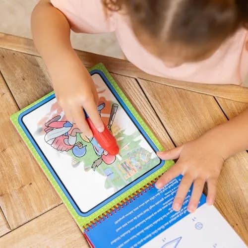 Melissa & Doug On The Go Water Wow! Sports Activity Pad 1 EA | Reusable Water-Reveal Coloring Book thumbnail 4