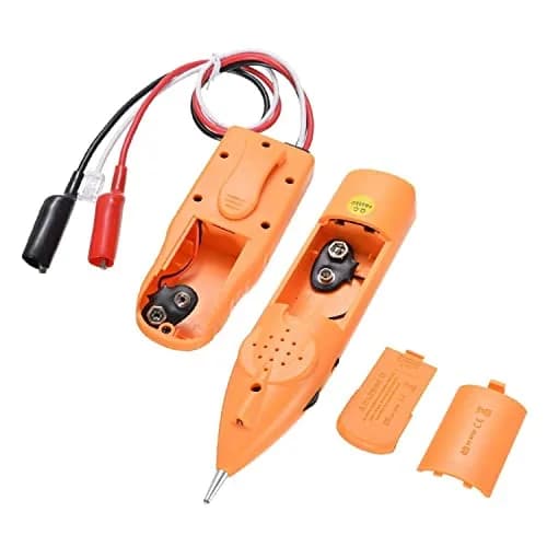 iMBAPrice WH806R Network Cable Tester & Wire Tracker with Probe & Earphone, RJ45 RJ11 Cat5 Cat6 Ethernet LAN Phone Cables (1-Pack) thumbnail 5
