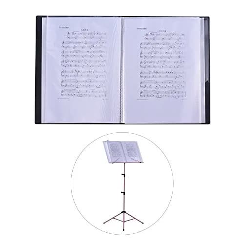KingPoint Music File Folder A4 Size Sheet Music Folder with 40 Pockets | Durable & Attractive Music Themed Design thumbnail 8
