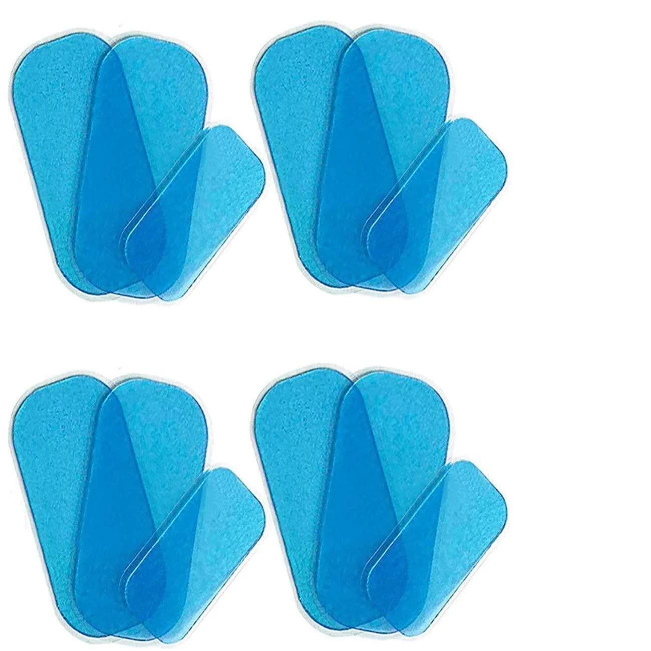 Hocai Gel Pads Replacements for EMS ABS Hips Massage Trainer 10x5cm & 7x3cm | Hydrogels for Hip Toning & Support