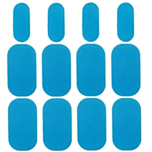 Hocai Gel Pads Replacements for EMS ABS Hips Massage Trainer 10x5cm & 7x3cm | Hydrogels for Hip Toning & Support thumbnail 2