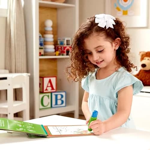 Melissa & Doug On The Go Water Wow! Jungle Activity Pad with Refillable Pen | Reusable Water-Reveal Coloring Book for Kids Ages 3-7 thumbnail 5