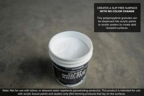 MasonryDefender Clear Fine Grit Paint Additive 118ml (4 oz) | Non-Slip Floor Grip for Sealers & Paints thumbnail 4