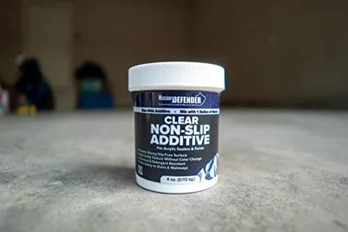 MasonryDefender Clear Fine Grit Paint Additive 118ml (4 oz) | Non-Slip Floor Grip for Sealers & Paints thumbnail 6