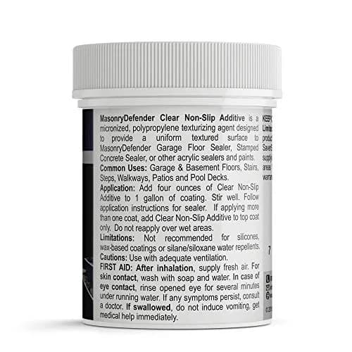 MasonryDefender Clear Fine Grit Paint Additive 118ml (4 oz) | Non-Slip Floor Grip for Sealers & Paints thumbnail 2