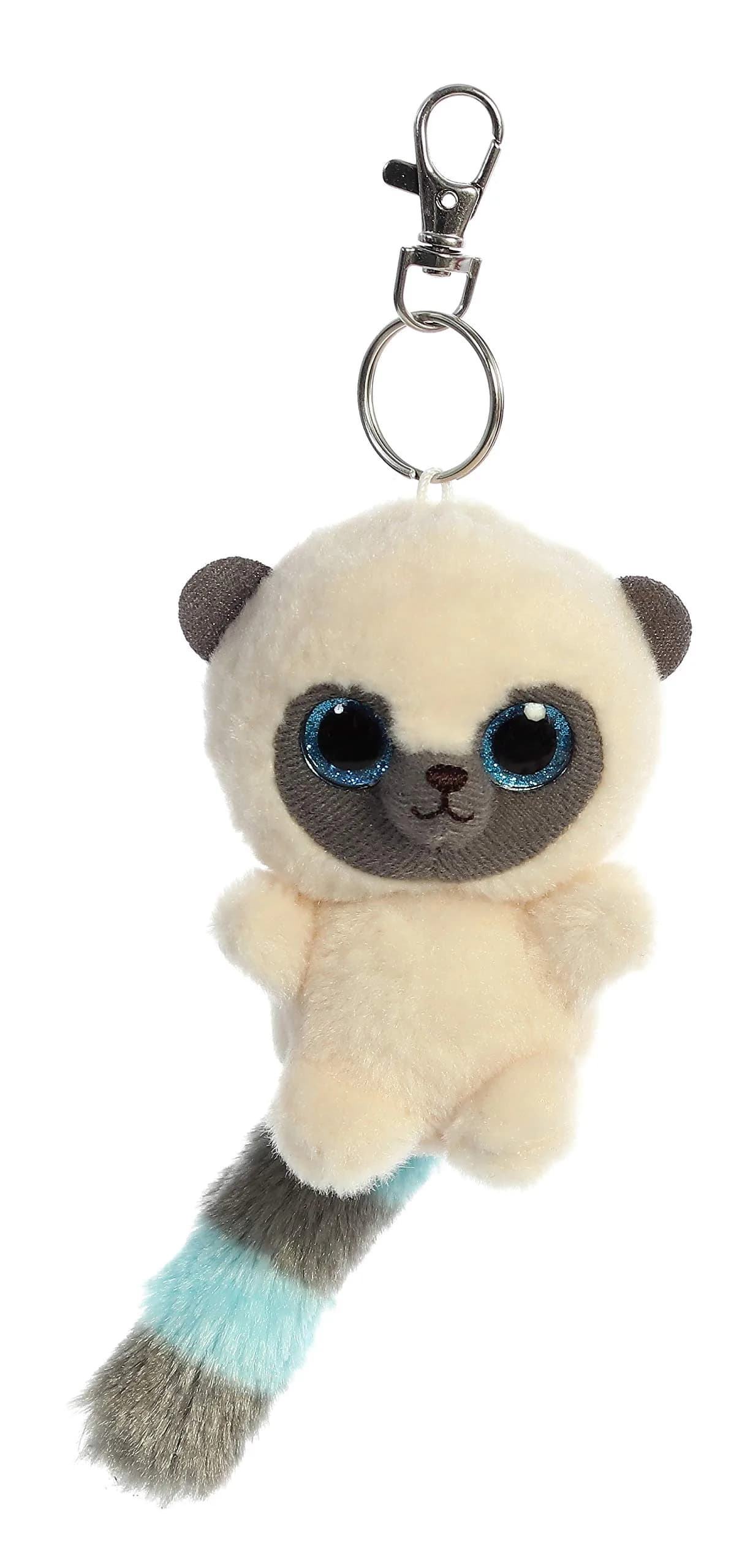 Aurora Vibrant Yoohoo Stuffed Animal - Eye-Catching Display - Whimsical Cuteness - Brown 3.5 Inches — 3.5 inches
