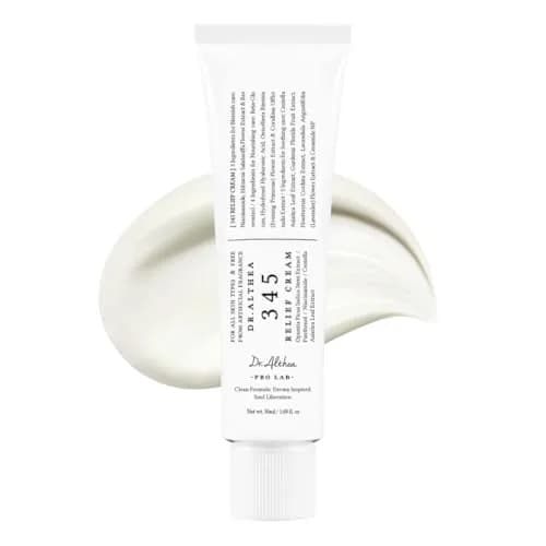 Dr.Althea 345 Relief Cream 50ml (1.69 Fl Oz) | Vegan Blemish Relief & Soothing Moisturizer thumbnail 1