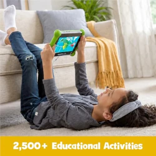 LeapFrog LeapPad Academy Kids’ Learning Tablet, Green 21.8 cm (8.5") | Educational Tablet for Ages 3-8 thumbnail 5