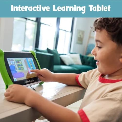 LeapFrog LeapPad Academy Kids’ Learning Tablet, Green 21.8 cm (8.5") | Educational Tablet for Ages 3-8 thumbnail 2