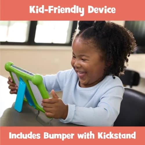 LeapFrog LeapPad Academy Kids’ Learning Tablet, Green 21.8 cm (8.5") | Educational Tablet for Ages 3-8 thumbnail 3