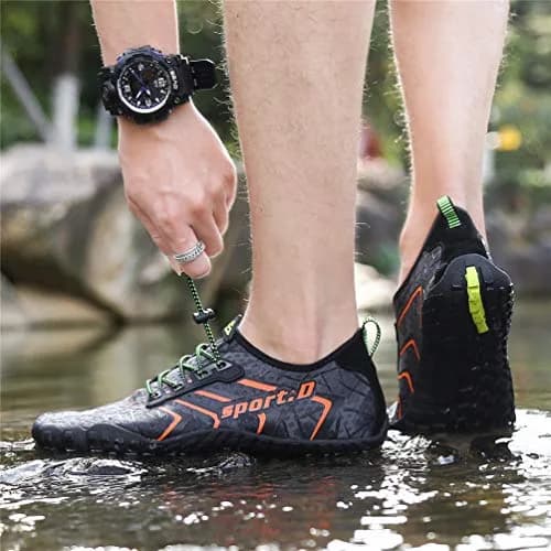 UBFEN Water Shoes for Men and Women Quick Dry Barefoot Hiking Swim Footwear | Lightweight, Anti-Skid, Breathable, Versatile thumbnail 7