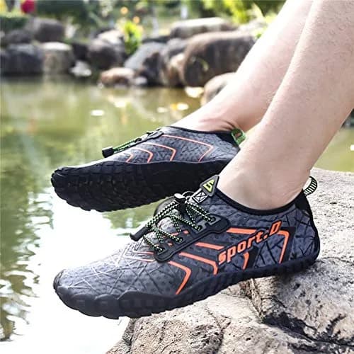 UBFEN Water Shoes for Men and Women Quick Dry Barefoot Hiking Swim Footwear | Lightweight, Anti-Skid, Breathable, Versatile thumbnail 8