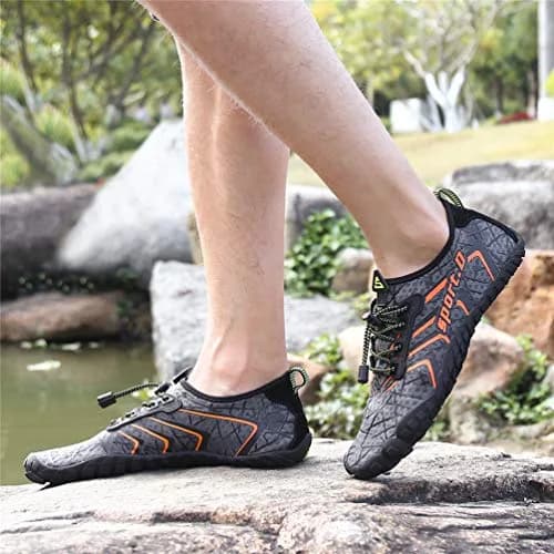 UBFEN Water Shoes for Men and Women Quick Dry Barefoot Hiking Swim Footwear | Lightweight, Anti-Skid, Breathable, Versatile thumbnail 9