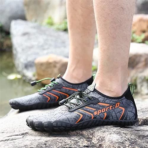 UBFEN Water Shoes for Men and Women Quick Dry Barefoot Hiking Swim Footwear | Lightweight, Anti-Skid, Breathable, Versatile thumbnail 10