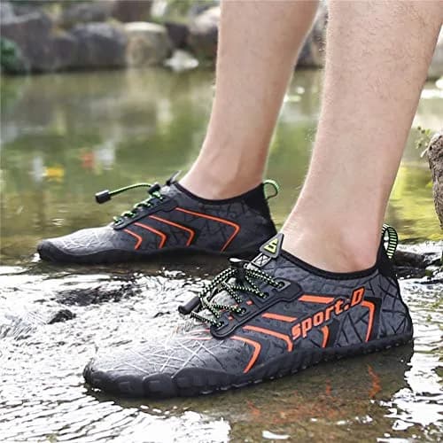 UBFEN Water Shoes for Men and Women Quick Dry Barefoot Hiking Swim Footwear | Lightweight, Anti-Skid, Breathable, Versatile thumbnail 2