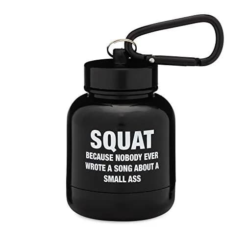 ONMYWHEY Protein Powder and Supplement Funnel Keychain 75ml (2.5 Oz) | Portable Gym & Travel Container thumbnail 5