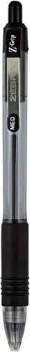 Zebra Pen Z-Grip Retractable Ballpoint Pen 1.0mm | Bulk Pack of 24, Black & Blue Ink, Office & School Supplies thumbnail 2