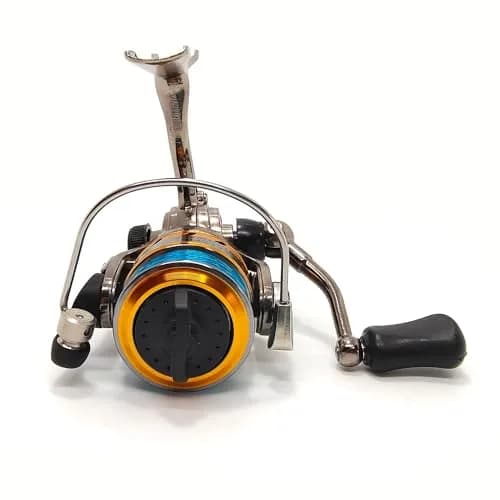 EMMRAGNO Mini 100 Metal Spinning Fishing Reel 125.5g (4.4oz) | 4.3:1 Gear Ratio, 3+1BB, Ambidextrous thumbnail 6
