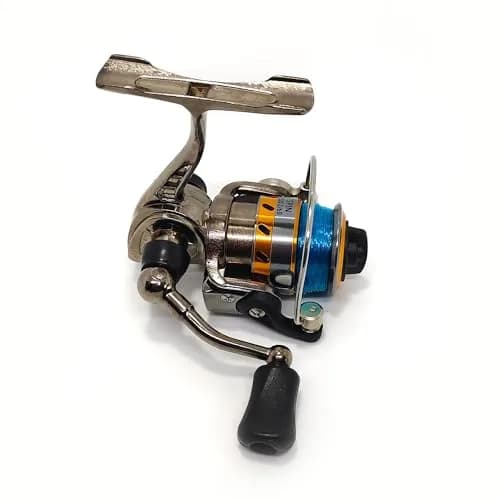 EMMRAGNO Mini 100 Metal Spinning Fishing Reel 125.5g (4.4oz) | 4.3:1 Gear Ratio, 3+1BB, Ambidextrous thumbnail 8