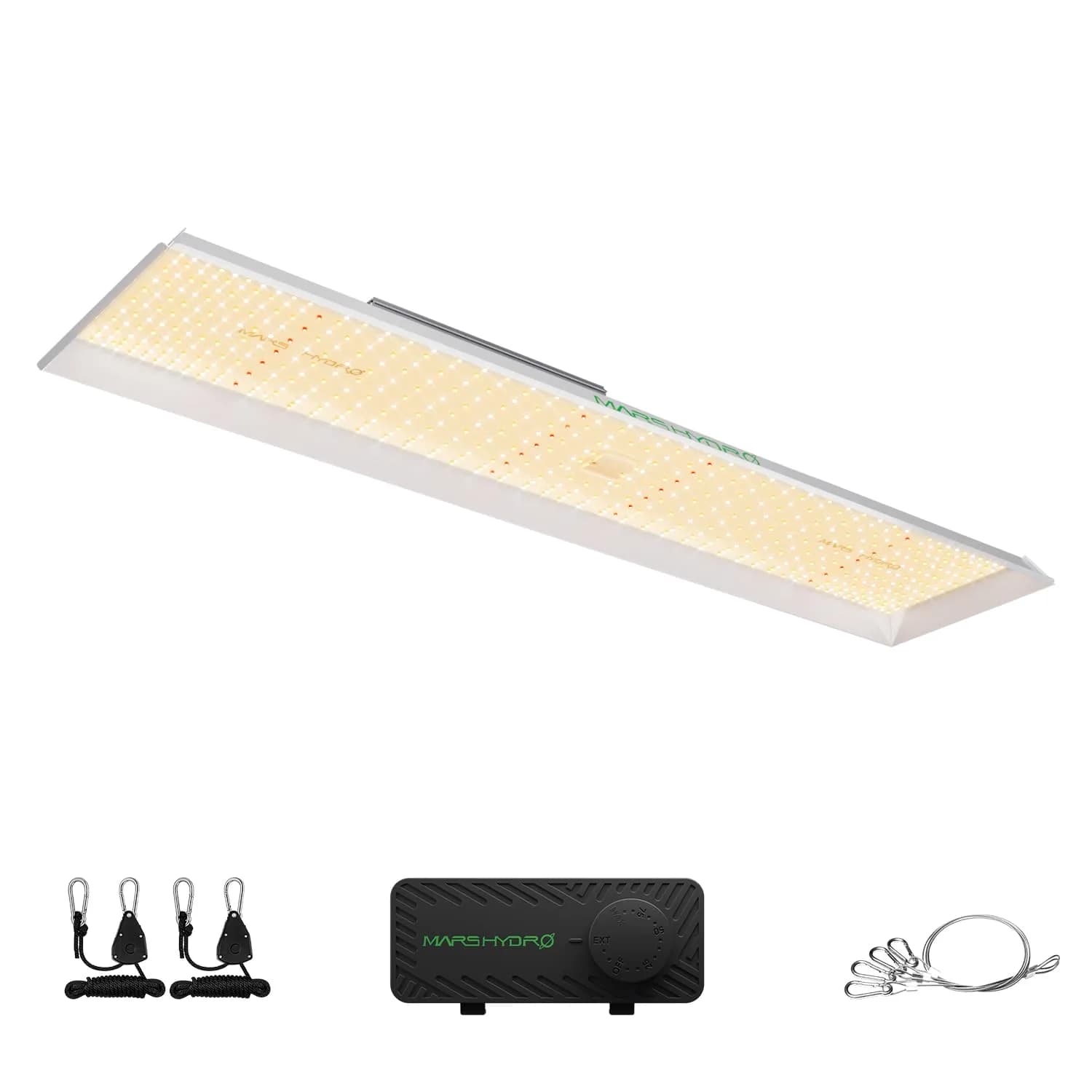 MARS HYDRO TSL2000 LED Grow Light 300W Full Spectrum 99.6cm (39.2") | Dimmable Daisy Chain for Indoor Plants — 39.8" × 9.2"