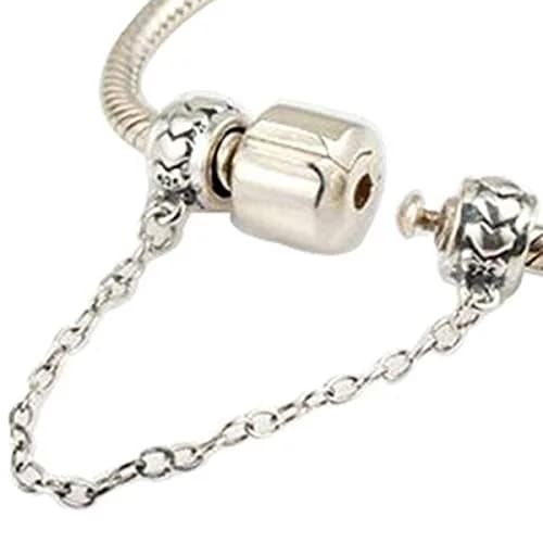 Eternalll Jewellery Sterling Silver Charm Bead Heart Flower Snowflake Bow 3.0mm | Compatible with European Charm Bracelets thumbnail 2