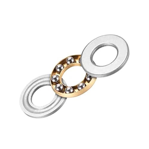 uxcell F8-16M Thrust Ball Bearings 8mm x 16mm x 5mm Chrome Steel Single Direction (2-Pack) thumbnail 4