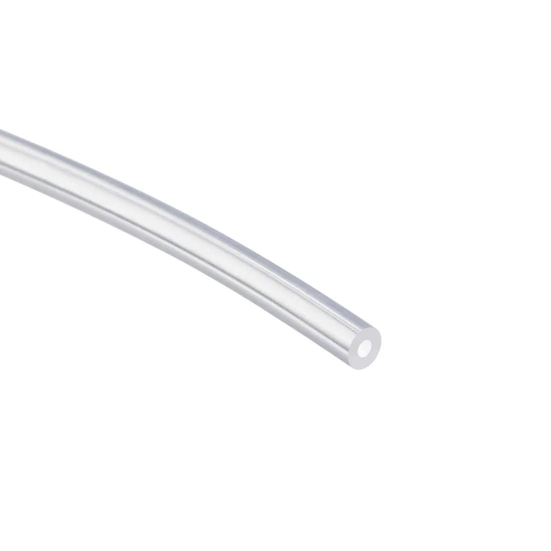 uxcell Silicone Tubing 2mm x 4mm | Flexible, High-Temp Water & Air Hose for Pump Transfer