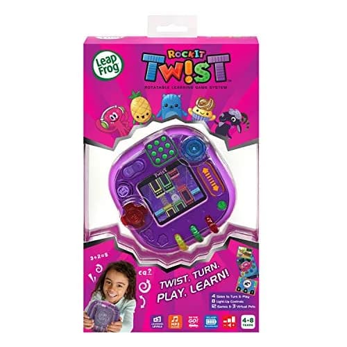 LeapFrog RockIt Twist Handheld Learning Game System, Purple | 12 Preloaded Games, 4.61cm (1.81in) Display thumbnail 8
