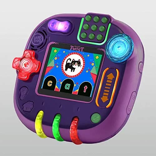 LeapFrog RockIt Twist Handheld Learning Game System, Purple | 12 Preloaded Games, 4.61cm (1.81in) Display thumbnail 2