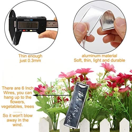 Coolrunner Aluminum Plant Labels, 150 Pack | Waterproof & Durable Garden Tags thumbnail 3