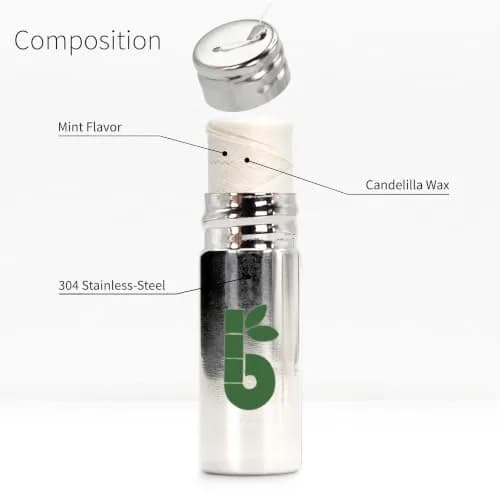 Bambaw Vegan Dental Floss with Stainless Steel Dispenser | 50 meters (165 ft) Mint Tape | Refillable Zero Waste thumbnail 4