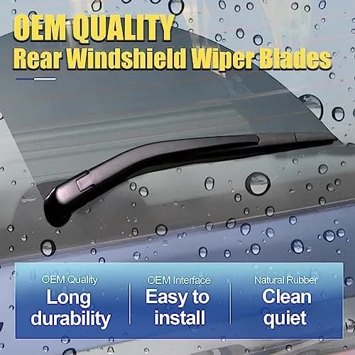 ANRDDO 28"+21"+12" Pinch Tab Windshield Wiper Blades Set | OE Replacement for Mercedes-Benz ML/GL/R-Class thumbnail 6