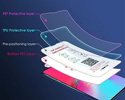 Orzero 3 Pack Compatible Samsung Galaxy S10 5G Screen Protector 6.7 inch | Premium Edge to Edge Anti-Scratch Bubble-Free thumbnail 2