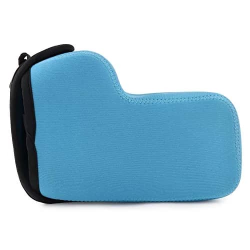 MegaGear Ultra Light Neoprene Camera Case for Nikon Coolpix P1000, Blue | Padded Protection thumbnail 4