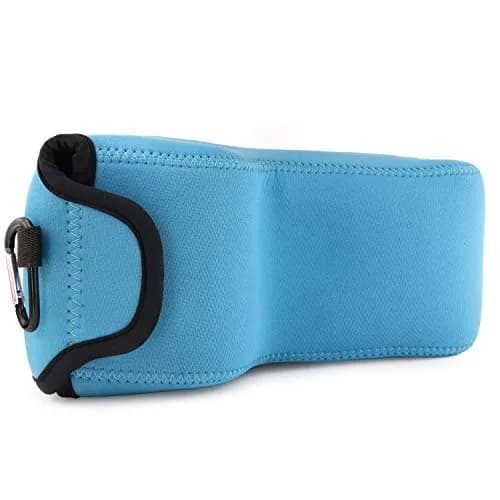 MegaGear Ultra Light Neoprene Camera Case for Nikon Coolpix P1000, Blue | Padded Protection thumbnail 3