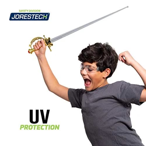 JORESTECH Kids Safety Glasses Clear Frameless Design | ANSI Z87+ Impact Resistant Polycarbonate Lenses thumbnail 6