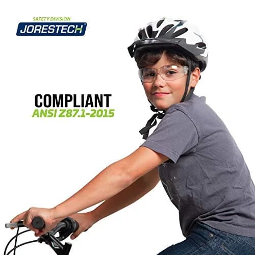 JORESTECH Kids Safety Glasses Clear Frameless Design | ANSI Z87+ Impact Resistant Polycarbonate Lenses thumbnail 3