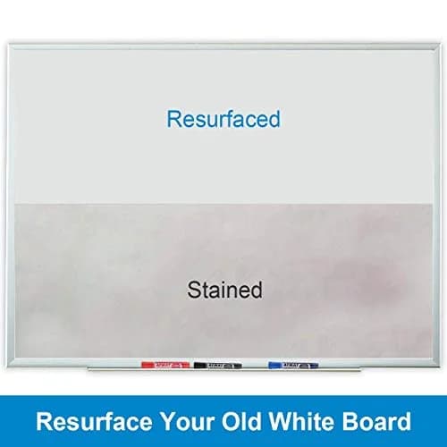 AFMAT Dry Erase Whiteboard Paper 6x4ft | No Ghosting, Thick PET Surface, Easy Peel & Stick Wall Decal thumbnail 2