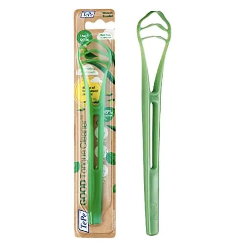TePe Good Tongue Scraper Cleaner 1 Count (Pack of 1) | Removes Buildup for Fresher Breath thumbnail 1
