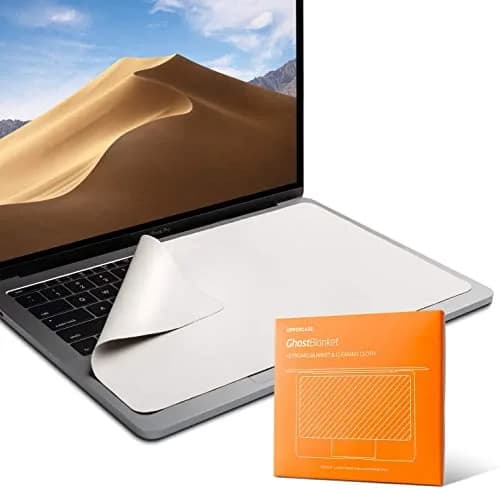 UPPERCASE GhostBlanket Screen Keyboard Imprint Protection Microfiber Liner and Cleaning Cloth 290mm x 186mm | Protects MacBook Screens from Keyboard Marks thumbnail 1