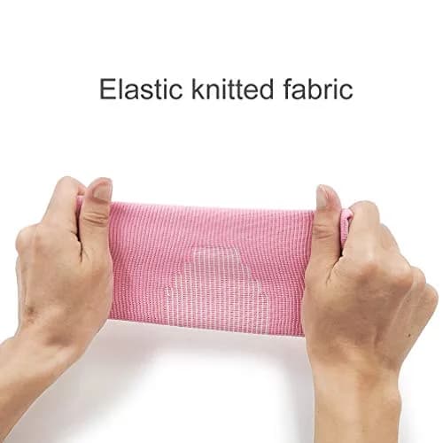 Luwint Kids Knit Elbow Brace Support Compression Arm Sleeves for Volleyball Weightlifting Tennis Tendonitis (Pink, Medium) thumbnail 2