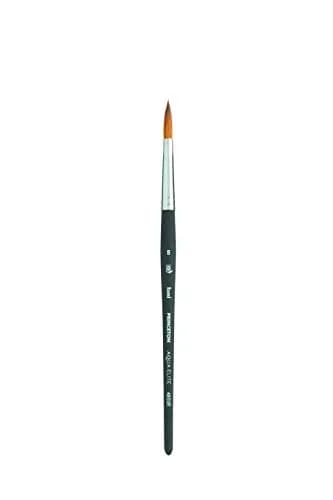 Princeton Aqua Elite Series 4850 Watercolor Paint Brush, Round, Size 8 | Synthetic Kolinsky Performance thumbnail 1