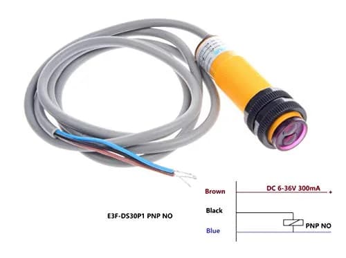 NOYITO Diffuse Reflection Infrared Obstacle Avoidance Sensor 30cm | Adjustable 6-36V, PNP NO (110c) thumbnail 6