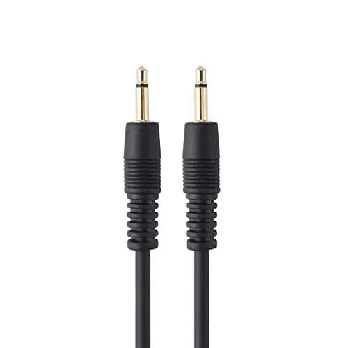 TENINYU 3.5mm Mono Cable 1.83m (6FT) | 12V Trigger IR Infrared Sensor Receiver Extension Extender Male to Male TS Audio Plug thumbnail 1